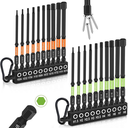 Allen wrench drill bit - bit, set