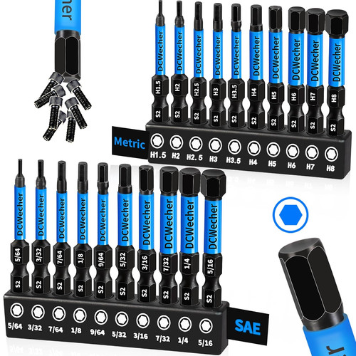 20pcs allen hex bit set - allen,