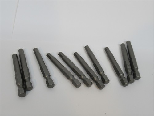 Hex bit oal - 3/16", 1/4"