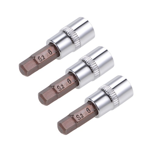 3pcs drive 6mm - drive, bit